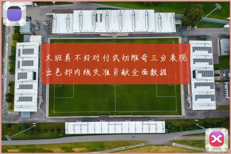 文班真不好对付武切维奇三分表现出色却内线失准贡献全面数据